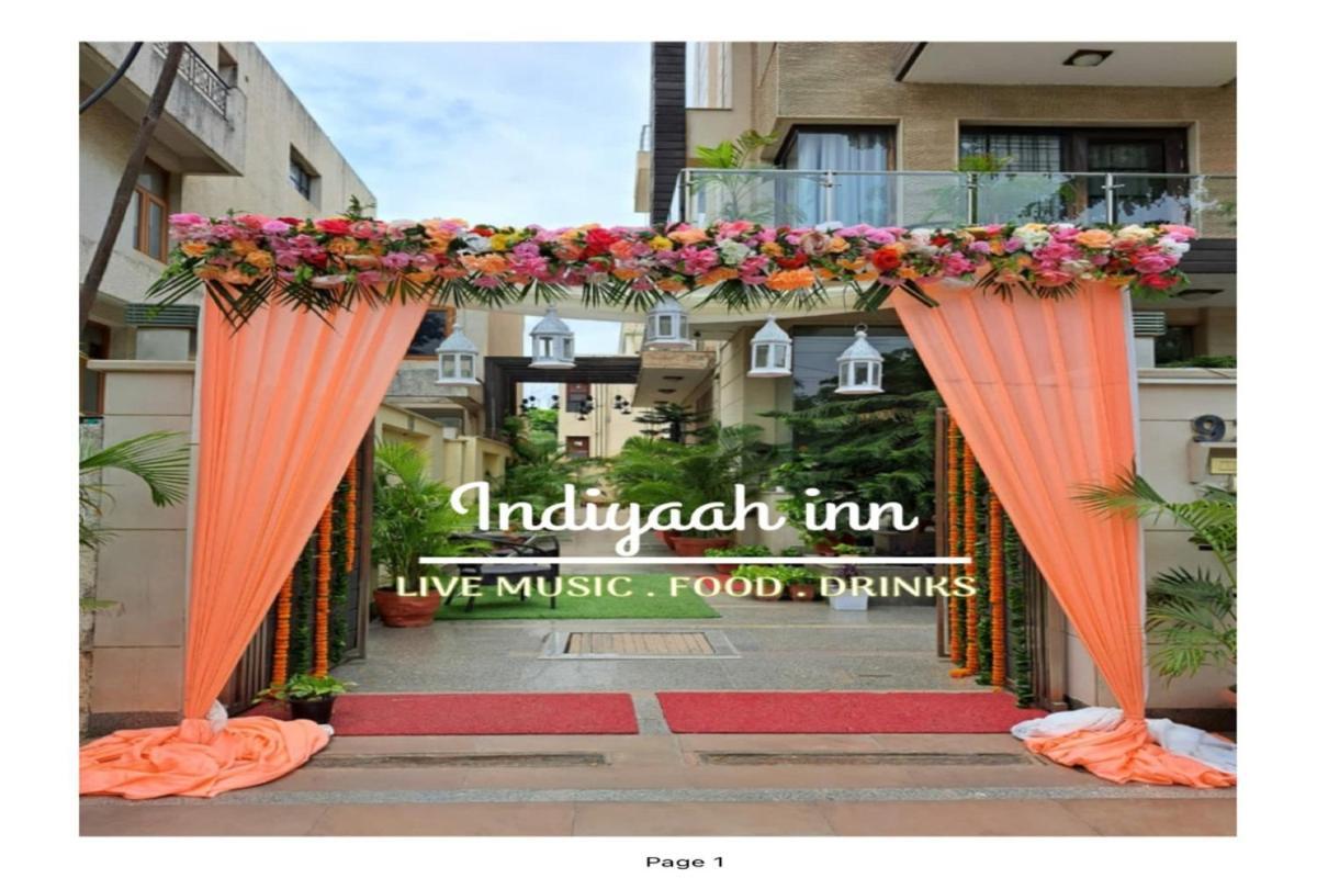 Indiyaah Inn Gurgaon Exterior foto